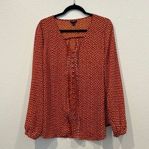 Torrid Long Sleeve Blouse Size 2